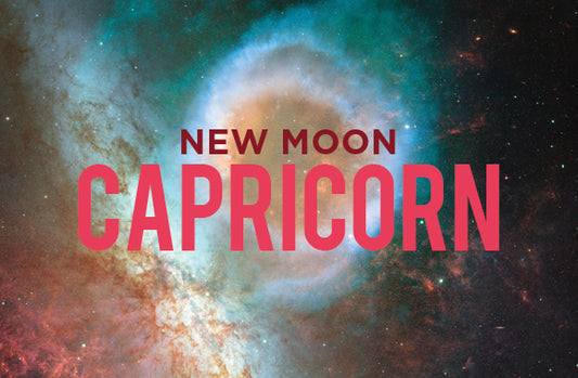 CAPRICORN NEW MOON, PARTIAL SOLAR ECLIPSE
