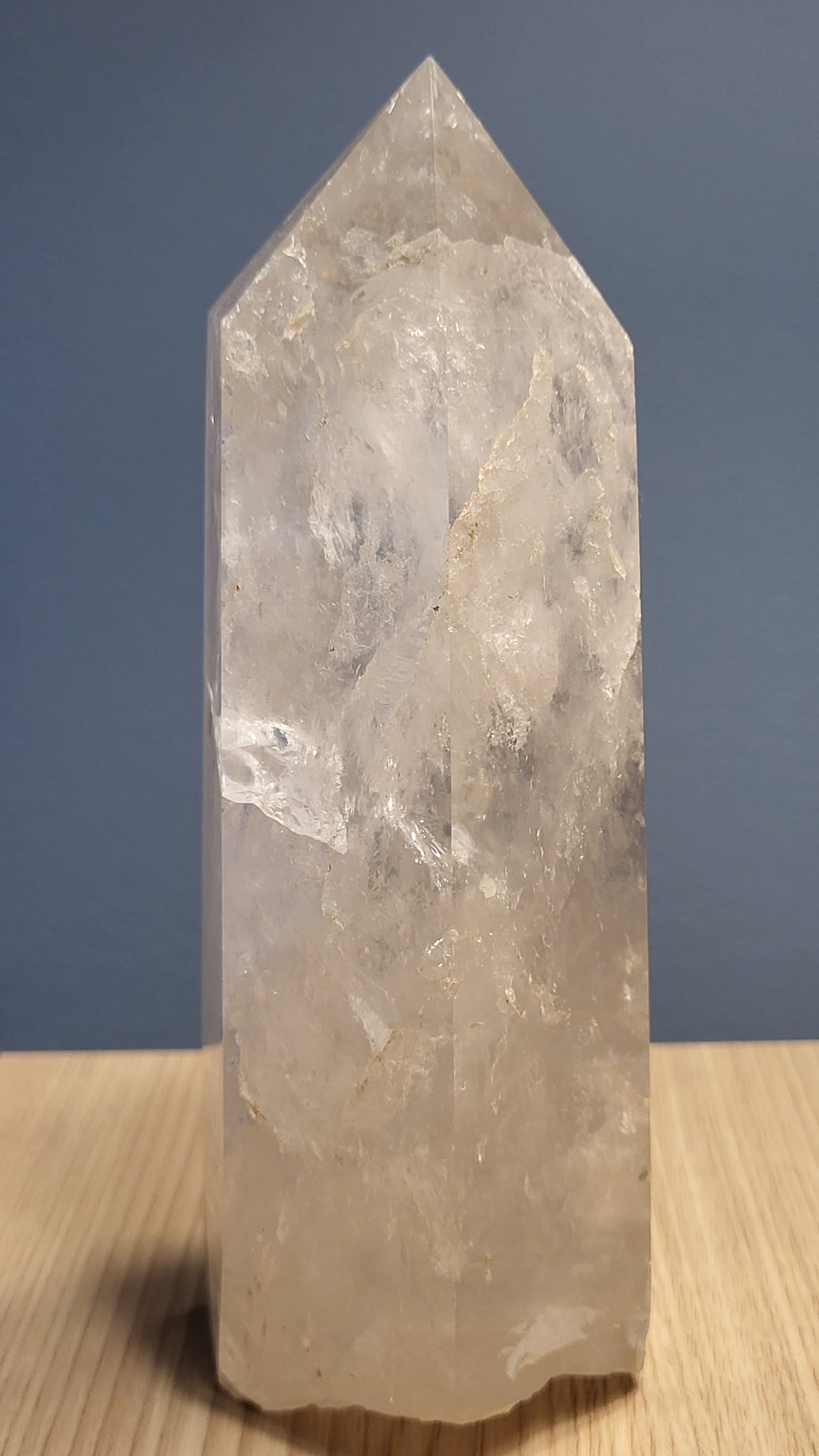 PROSPERITY BEACON QUARTZ CRYSTAL PILLAR