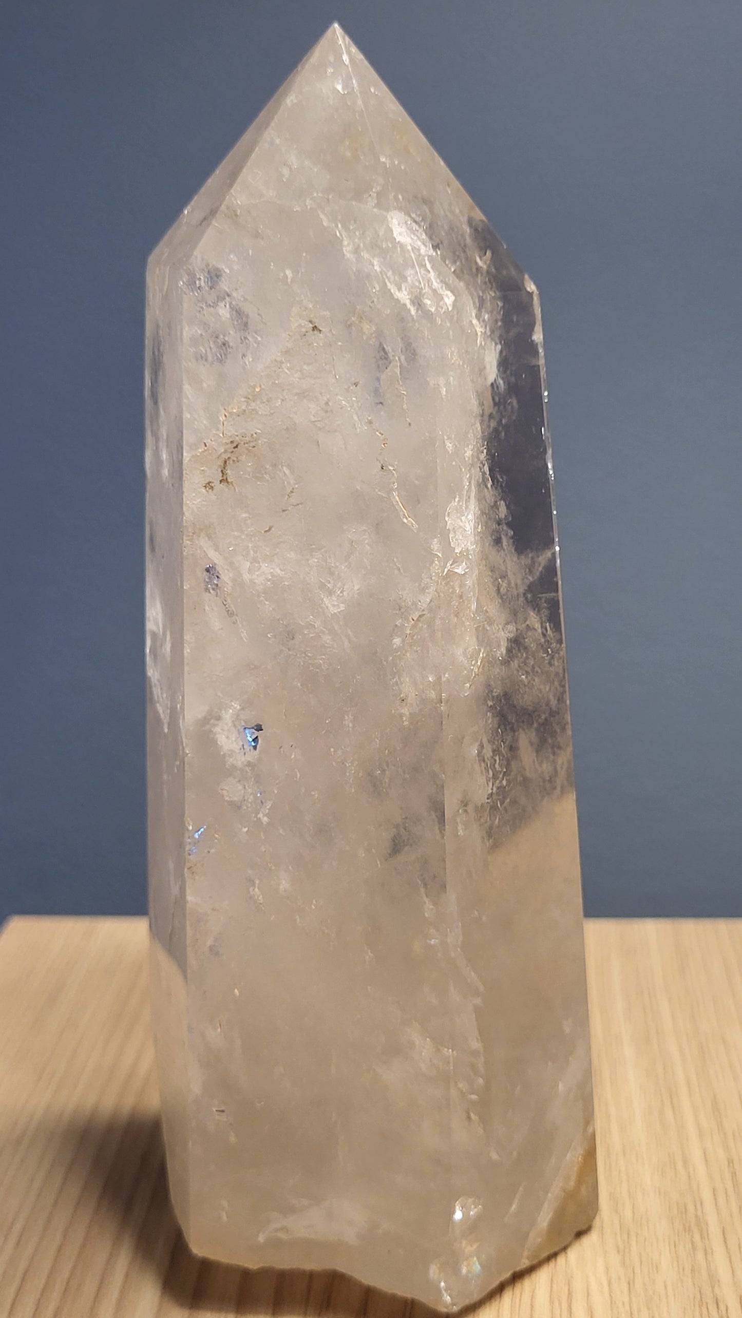 PROSPERITY BEACON QUARTZ CRYSTAL PILLAR