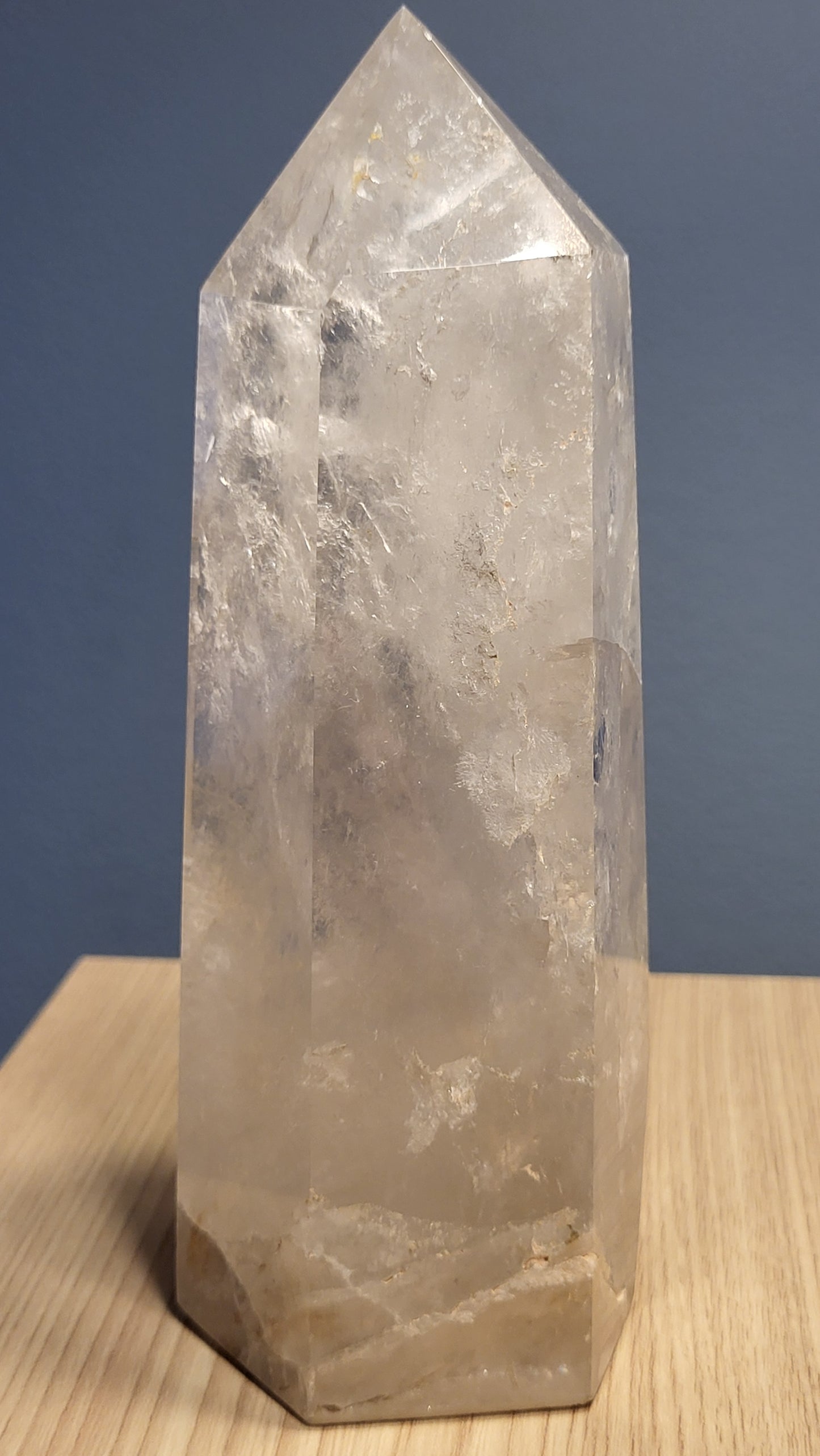 PROSPERITY BEACON QUARTZ CRYSTAL PILLAR