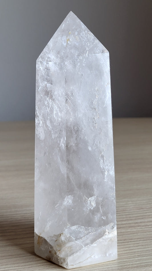 PROSPERITY BEACON QUARTZ CRYSTAL PILLAR