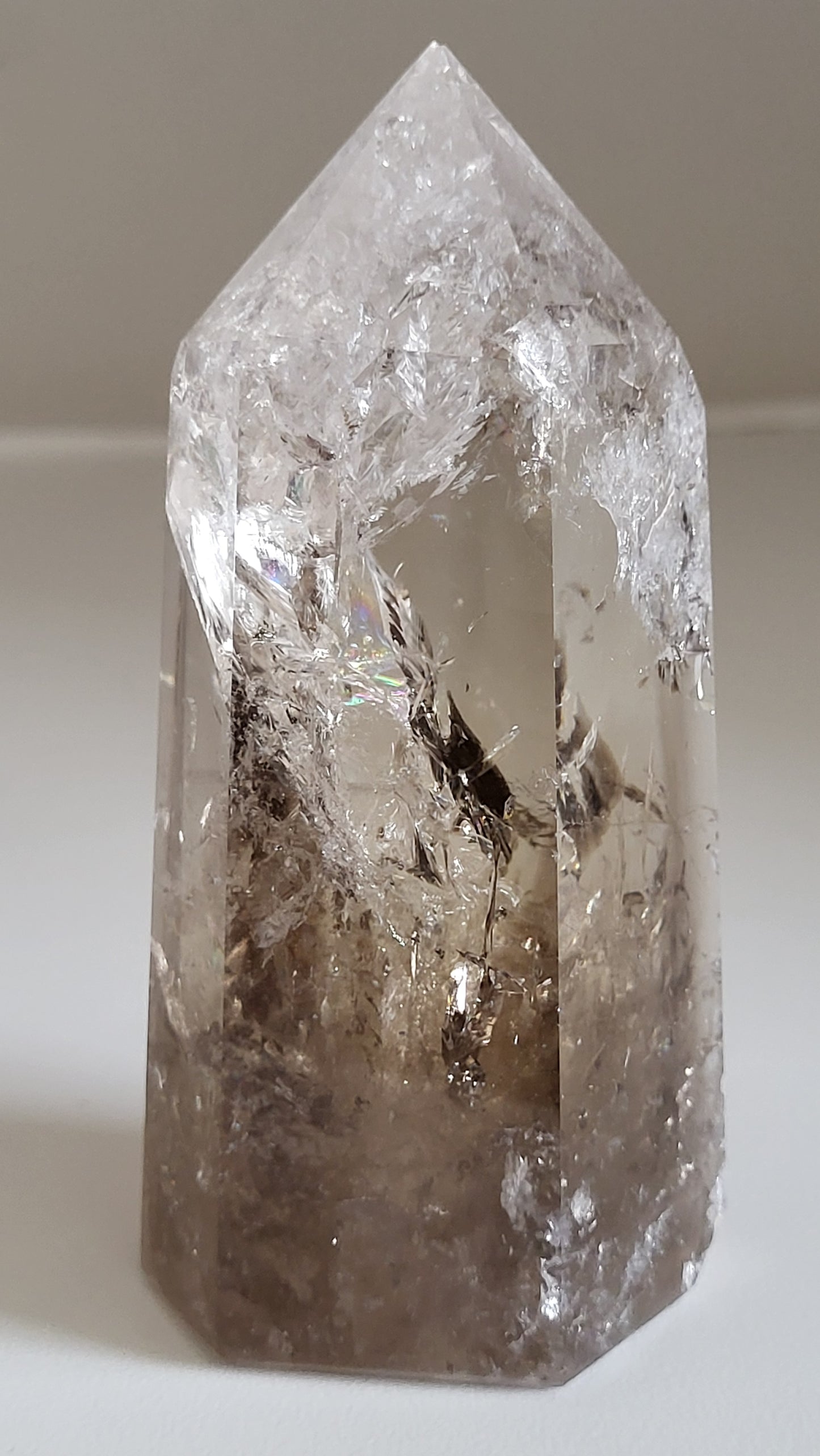 ENCHANTED SMOKEY QUARTZ WITH WINDOW