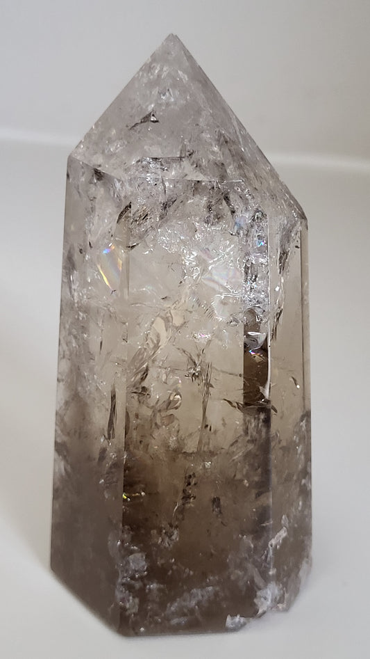 ENCHANTED SMOKEY QUARTZ WITH WINDOW