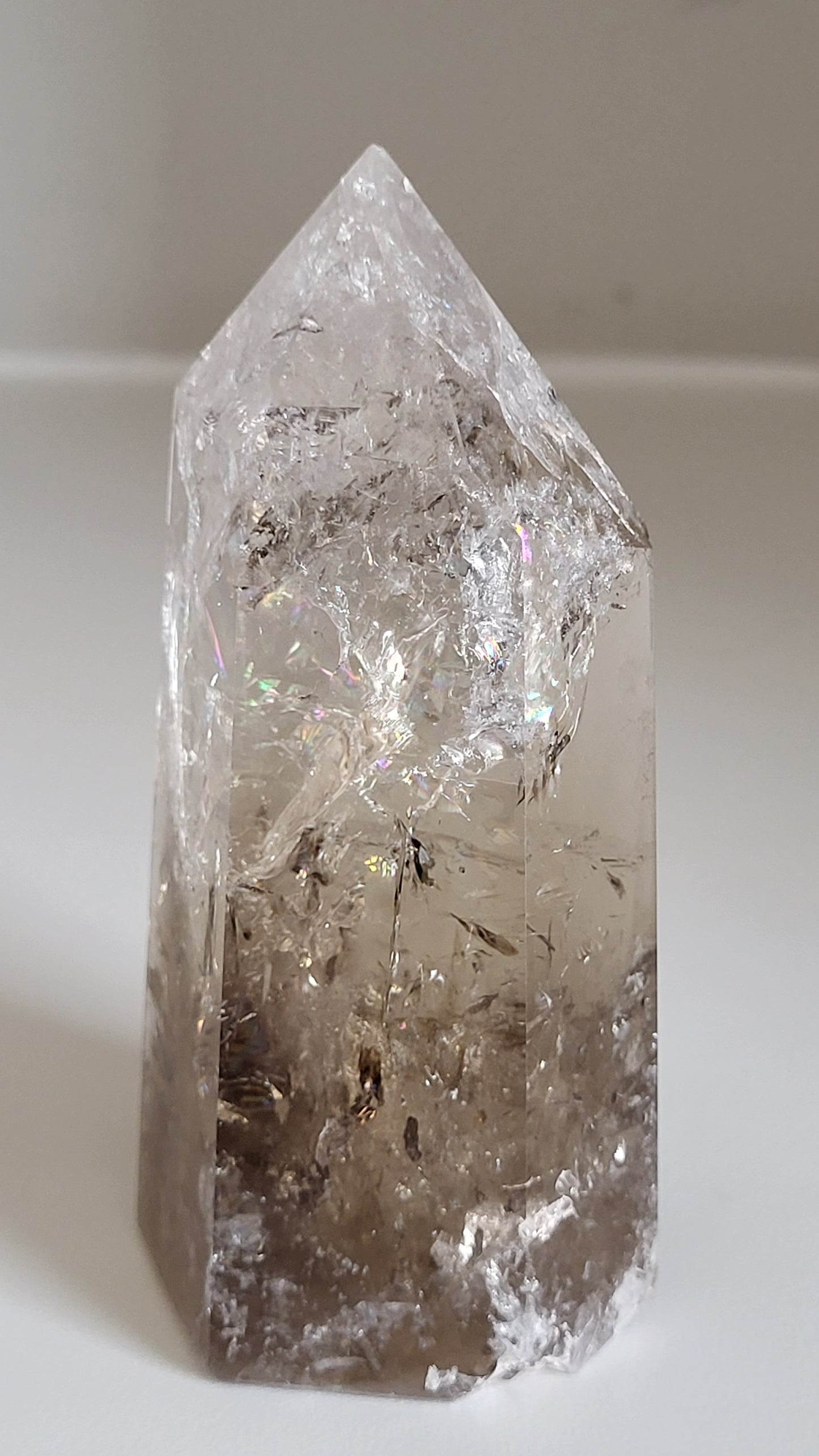 ENCHANTED SMOKEY QUARTZ WITH WINDOW