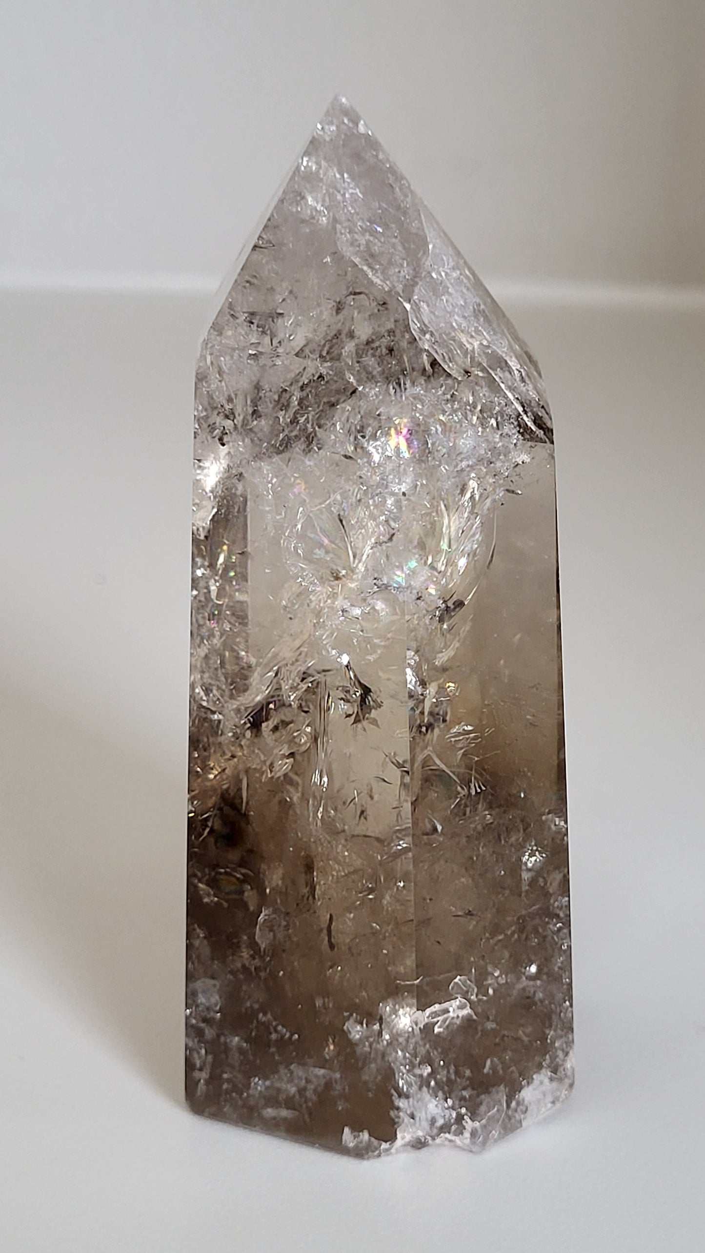 ENCHANTED SMOKEY QUARTZ WITH WINDOW