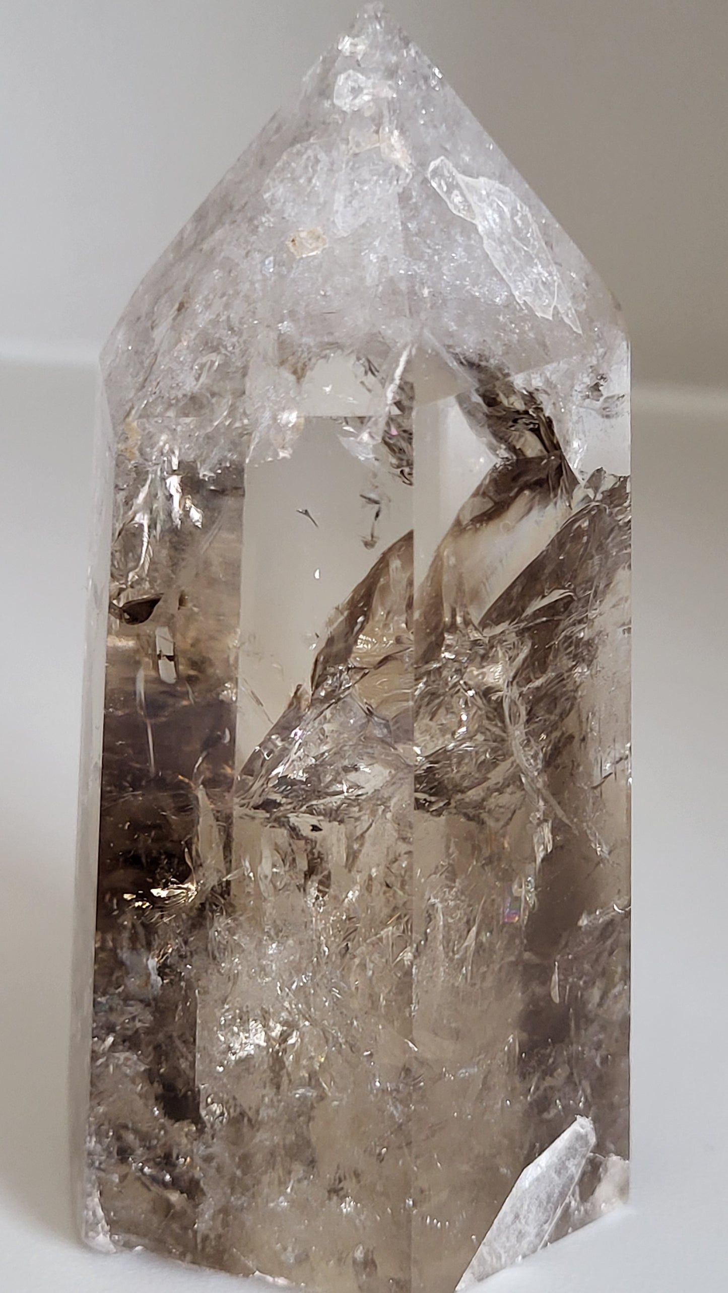 ENCHANTED SMOKEY QUARTZ WITH WINDOW