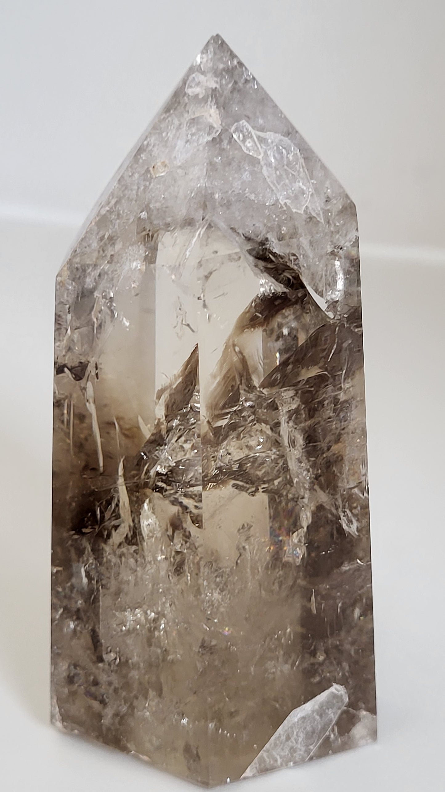 ENCHANTED SMOKEY QUARTZ WITH WINDOW