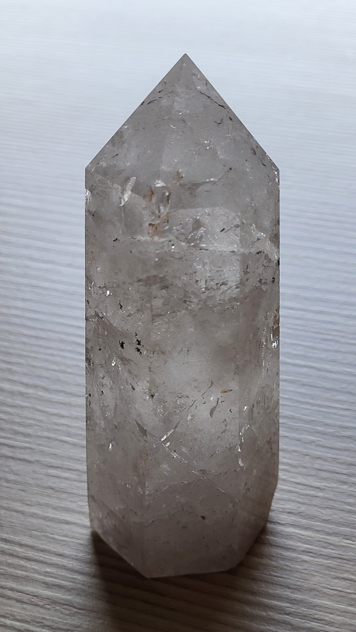 ABUNDANT BLESSINGS QUARTZ CRYSTAL PILLAR
